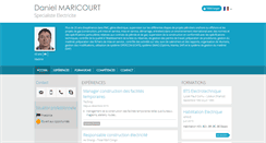 Desktop Screenshot of daniel-maricourt.com